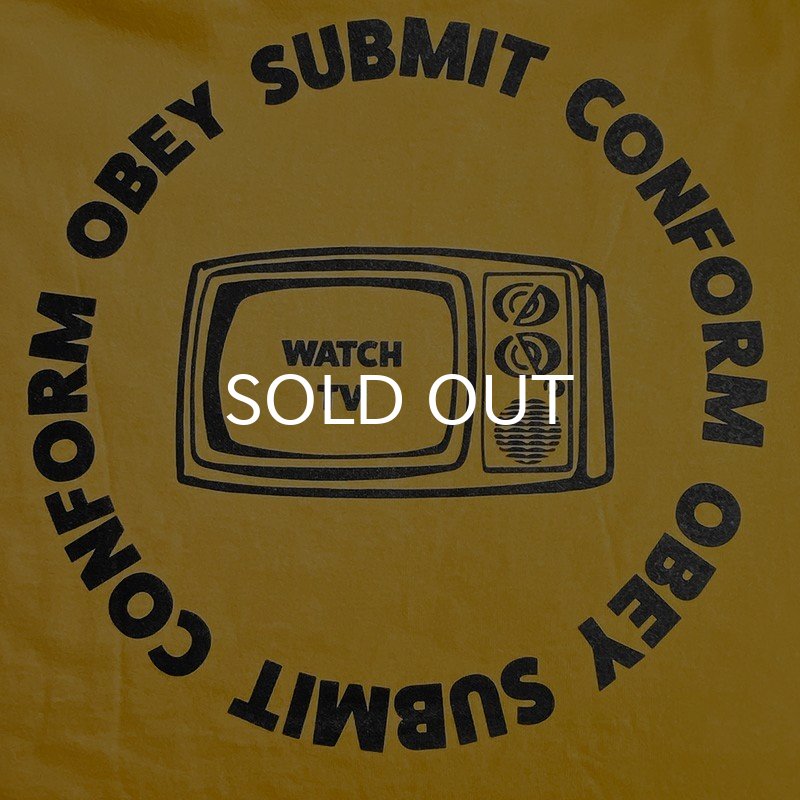 画像4: CRIME ロングスリーブTシャツ / WATCH TV (GOLD) (4)