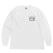 画像2: CRIME ロングスリーブTシャツ / WATCH TV (WHITE) (2)