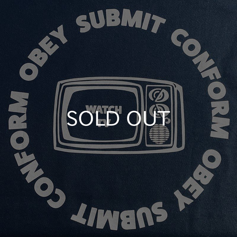 画像5: CRIME Tシャツ / WATCH TV POCKET (NAVY) (5)