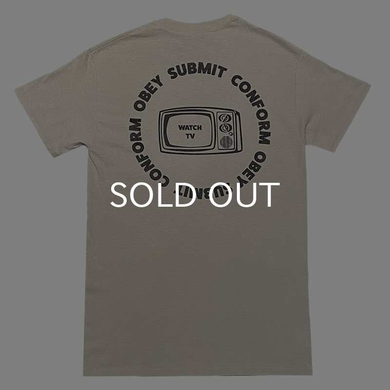 画像3: CRIME Tシャツ / WATCH TV POCKET (SAND) (3)