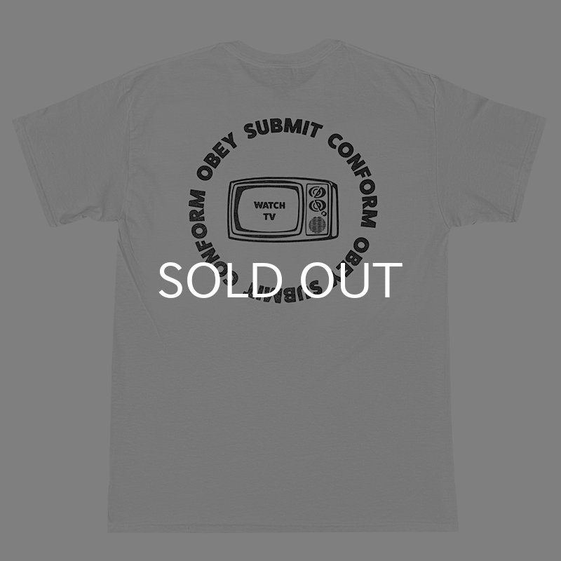 画像3: CRIME Tシャツ / WATCH TV POCKET (WHITE) (3)