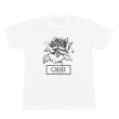 画像1: CRIME Tシャツ / ROSE (WHITE) (1)