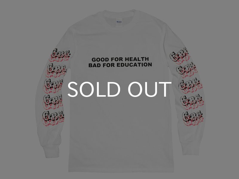画像1: GUERRILLA BASE GALLERY ロングスリーブTシャツ / GOOD FOR HEALTH (MULTI) (1)