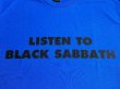 画像3: LISTEN TO BLACK SABBATH Tシャツ (ROYAL BLUE) (3)