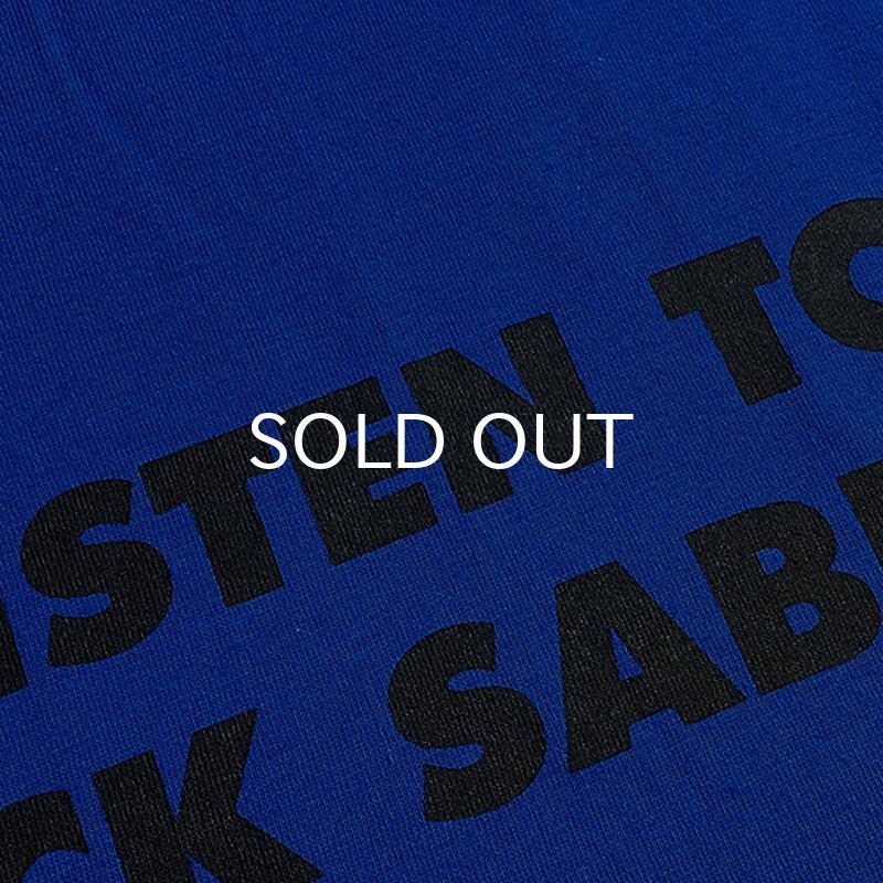 画像4: LISTEN TO BLACK SABBATH Tシャツ (ROYAL BLUE) (4)