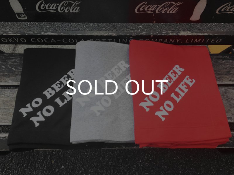 画像3: NO BEER NO LIFE FLEECE BLANKET (NAVY) (3)