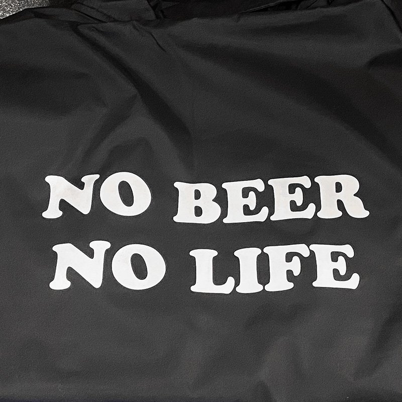 画像4: NO BEER NO LIFE / BOA COACH JACKET (BLACK) (4)