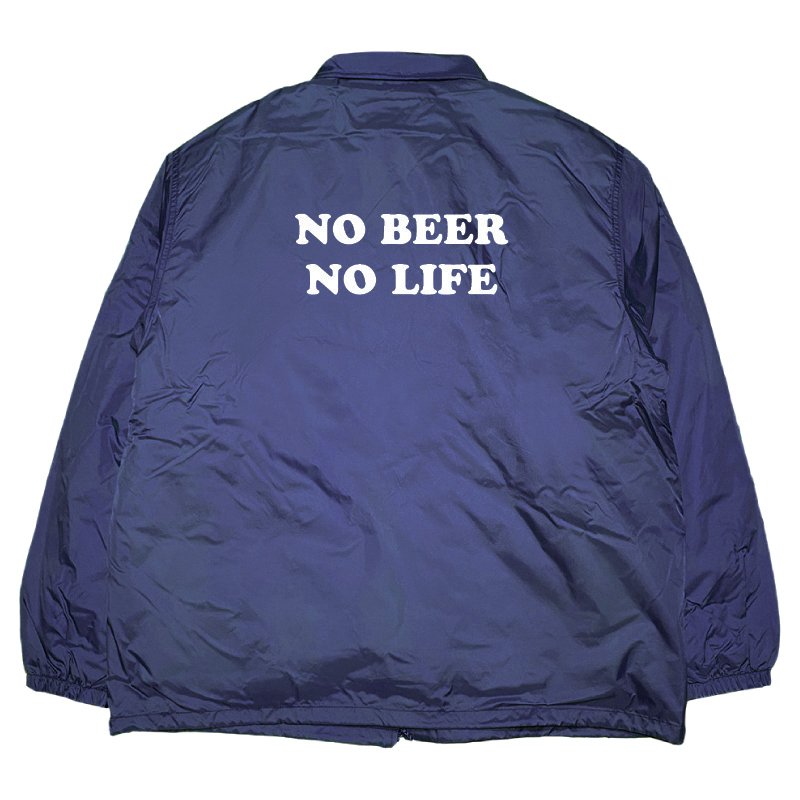 画像2: NO BEER NO LIFE / BOA COACH JACKET (NAVY) (2)