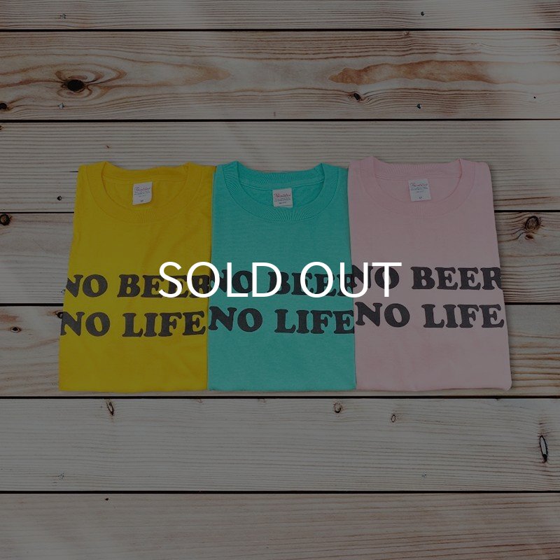 画像3: NO BEER NO LIFE Tシャツ (LIGHT PINK) (3)