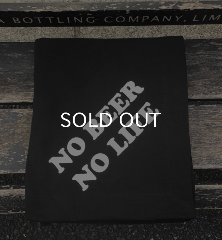 画像1: NO BEER NO LIFE FLEECE BLANKET (BLACK) (1)