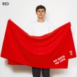 画像2: NO BEER NO LIFE FLEECE BLANKET (RED) (2)