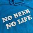 画像3: NO BEER NO LIFE HOODIE (ANTIQUE SAPPHIRE) (3)