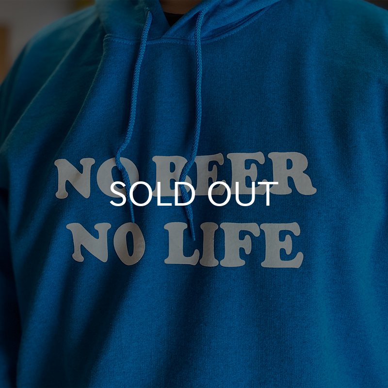 画像6: NO BEER NO LIFE HOODIE (ANTIQUE SAPPHIRE) (6)