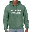 画像2: NO BEER NO LIFE HOODIE (HEATHER DARK GREEN) (2)