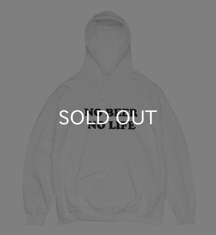 画像1: NO BEER NO LIFE HOODIE (WHITE) (1)