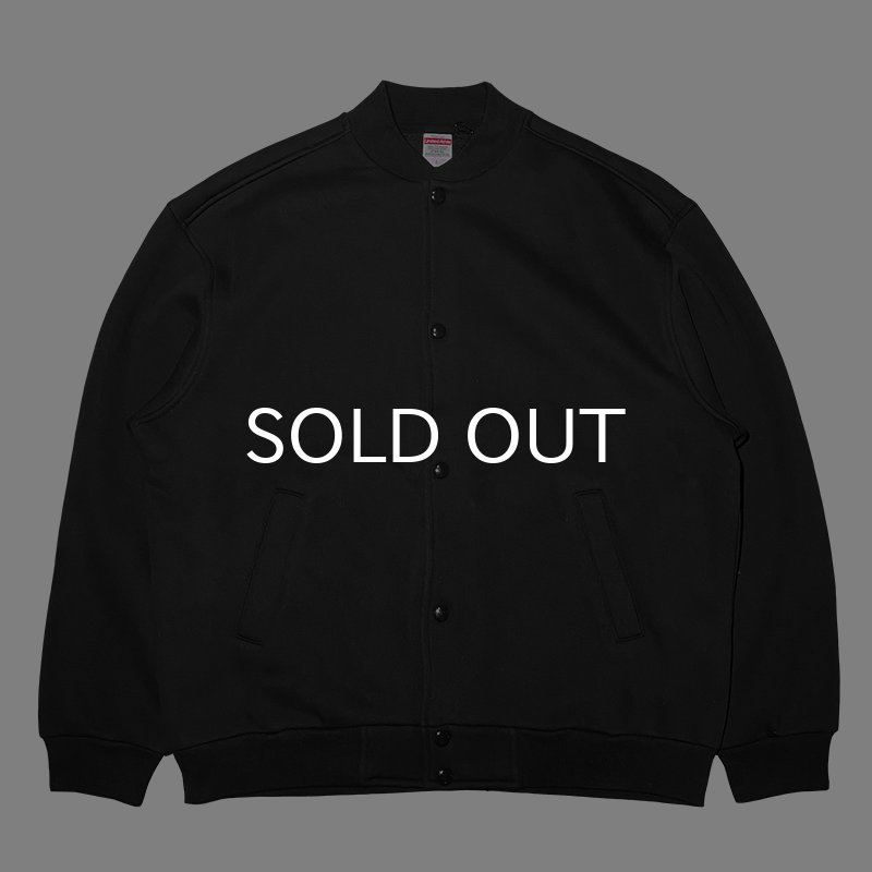 画像3: NO BEER NO LIFE SWEAT SNAP JACKET (BLACK) (3)