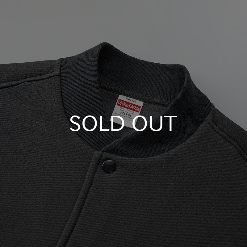 画像4: NO BEER NO LIFE SWEAT SNAP JACKET (BLACK) (4)