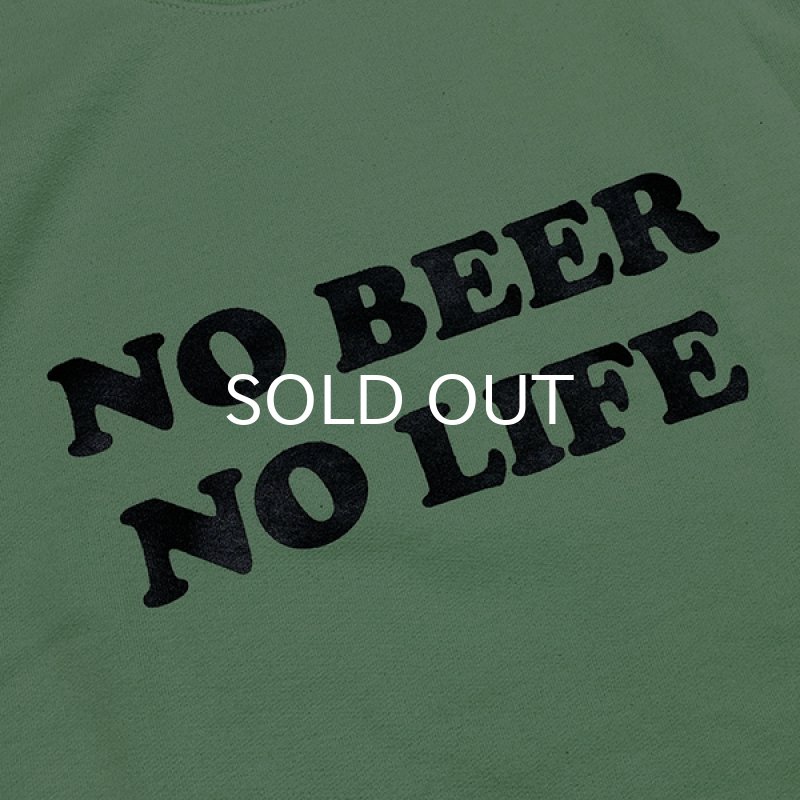 画像2: NO BEER NO LIFE CREWNECK (MINT GREEN) (2)