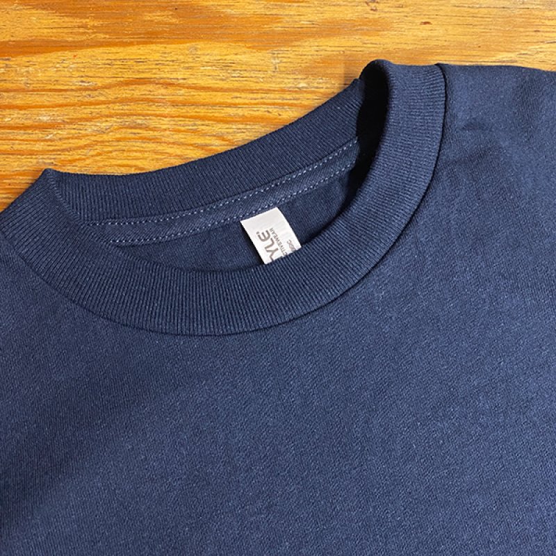 画像3: ［NICE PRICE］NO BEER NO LIFE ロングスリーブTシャツ (NAVY) (3)