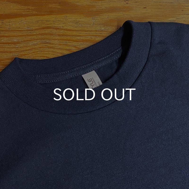 画像3: ［NICE PRICE］NO BEER NO LIFE ロングスリーブTシャツ (NAVY) (3)
