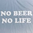画像3: 【5/2入荷】NO BEER NO LIFE Tシャツ (ACID BLUE) (3)