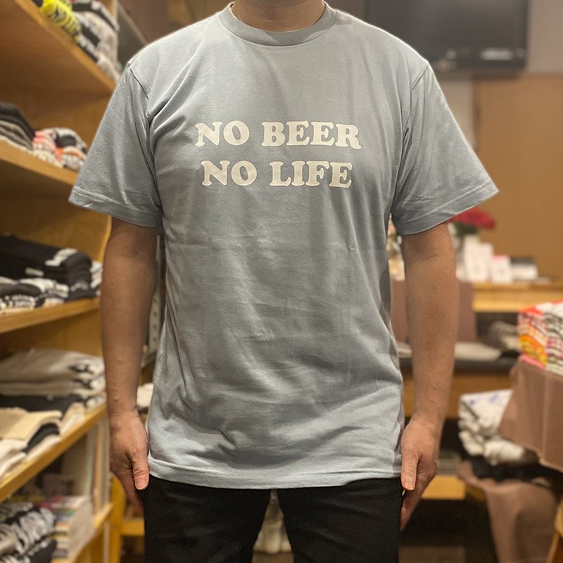 画像4: 【SALE】NO BEER NO LIFE Tシャツ (ACID BLUE) (4)
