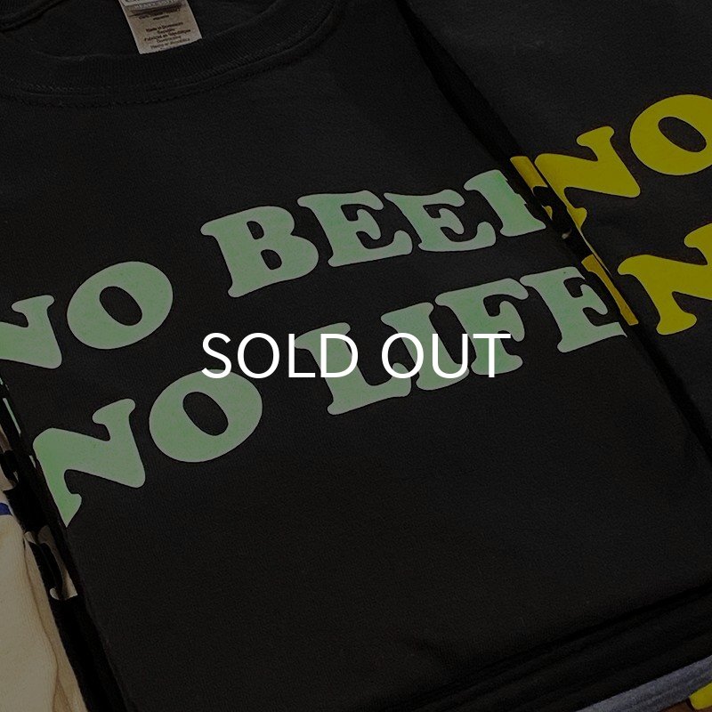画像3: NO BEER NO LIFE Tシャツ (BLACK/PASTEL GREEN) (3)