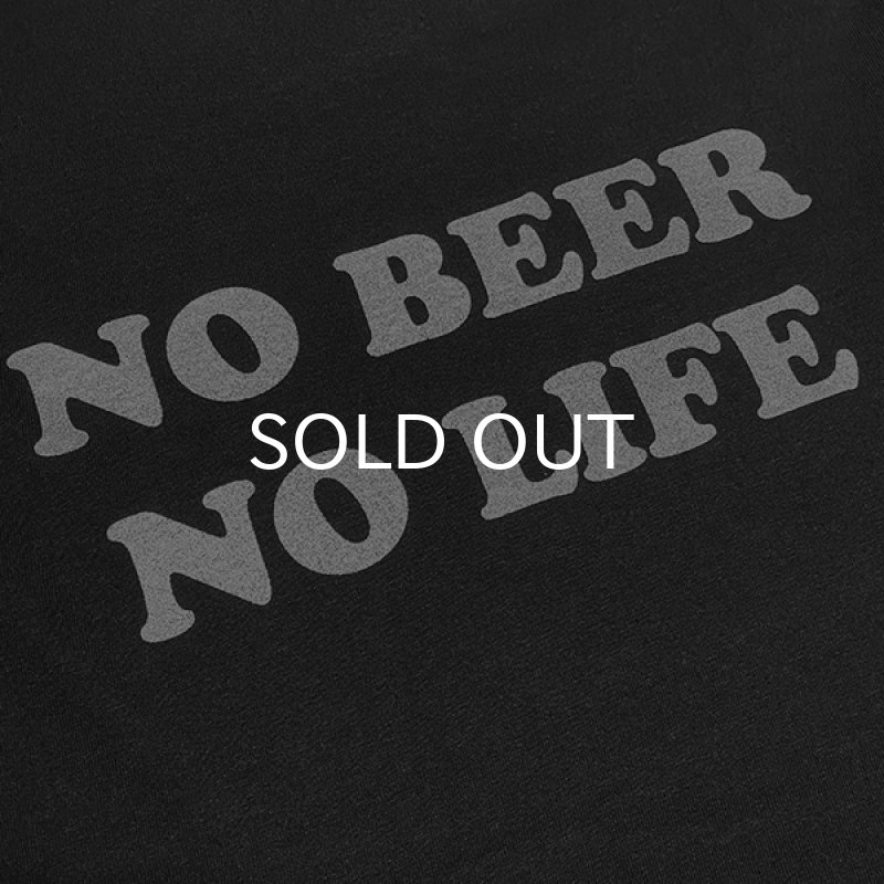 画像4: NO BEER NO LIFE Tシャツ (BLACK/SILVER) (4)
