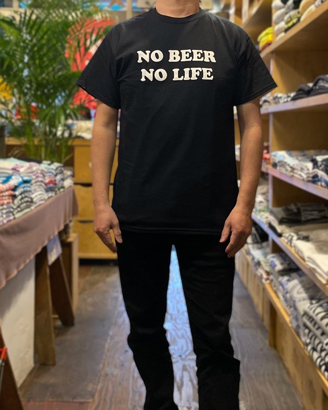 画像3: NO BEER NO LIFE Tシャツ (BLACK) (3)