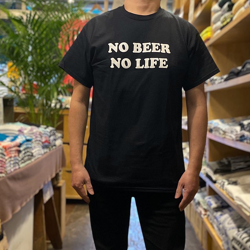 画像4: NO BEER NO LIFE Tシャツ (BLACK) (4)