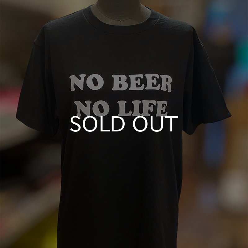 画像3: NO BEER NO LIFE Tシャツ (BLACK) (3)
