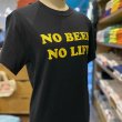 画像2: NO BEER NO LIFE Tシャツ (BLACK/YELLOW) (2)