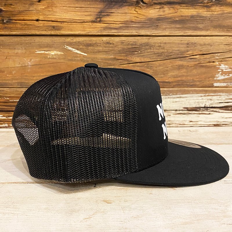 画像3: NO BEER NO LIFE TRUCKER CAP (BLACK) (3)