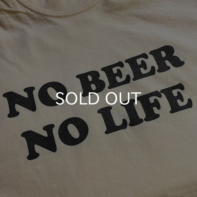 画像3: NO BEER NO LIFE Tシャツ (BUTTER) (3)