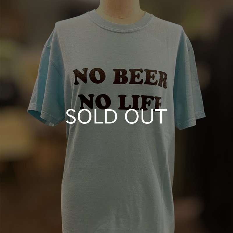画像2: NO BEER NO LIFE Tシャツ (CHALKY MINT) (2)
