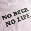 画像2: NO BEER NO LIFE Tシャツ (ORCHID) (2)