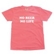 画像1: NO BEER NO LIFE Tシャツ (WATER MELON) (1)
