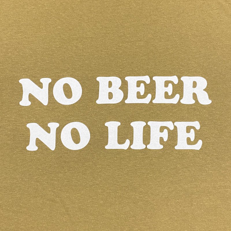画像2: NO BEER NO LIFE Tシャツ (COYOTE) (2)