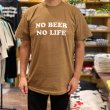 画像4: NO BEER NO LIFE Tシャツ (COYOTE) (4)