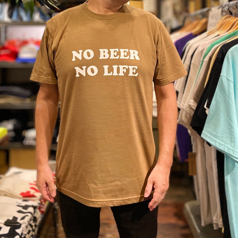 画像3: NO BEER NO LIFE Tシャツ (COYOTE) (3)
