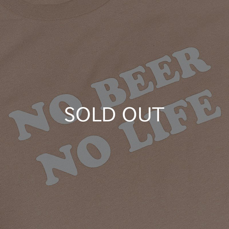 画像2: NO BEER NO LIFE Tシャツ (DUSTY PINK) (2)