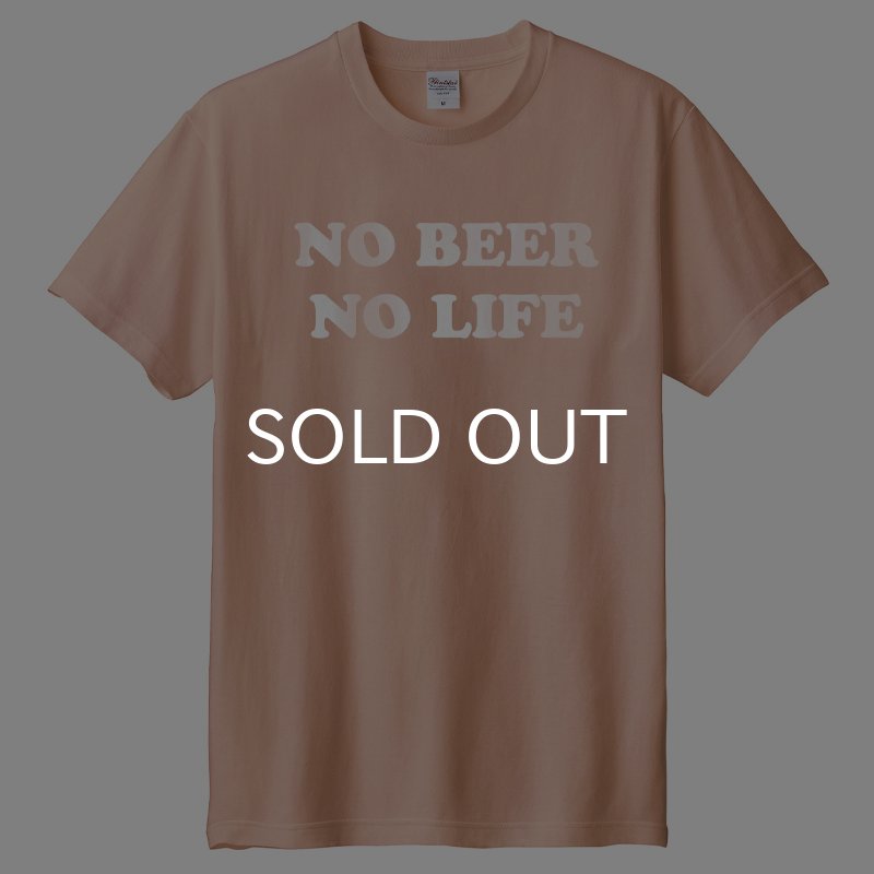 画像3: NO BEER NO LIFE Tシャツ (DUSTY PINK) (3)