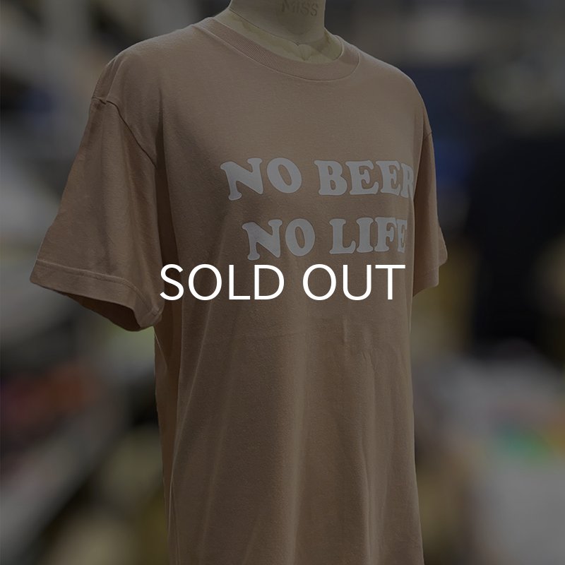 画像5: NO BEER NO LIFE Tシャツ (DUSTY PINK) (5)