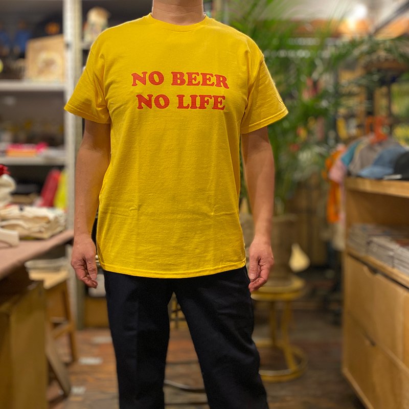 画像4: NO BEER NO LIFE Tシャツ (DAISY/RED) (4)