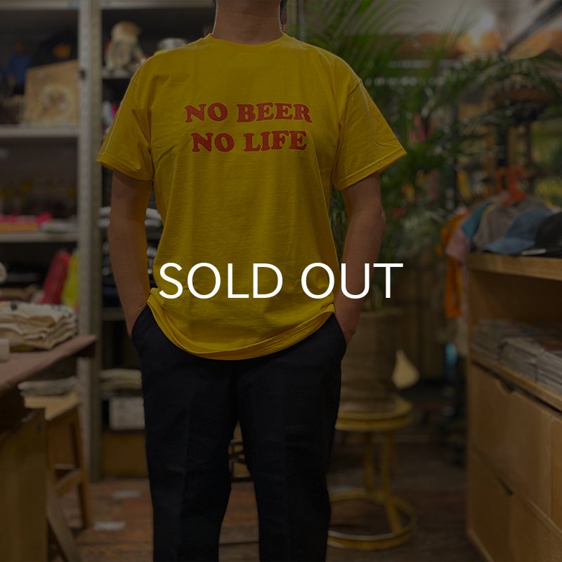 画像4: 【SALE】NO BEER NO LIFE Tシャツ (DAISY/RED) (4)