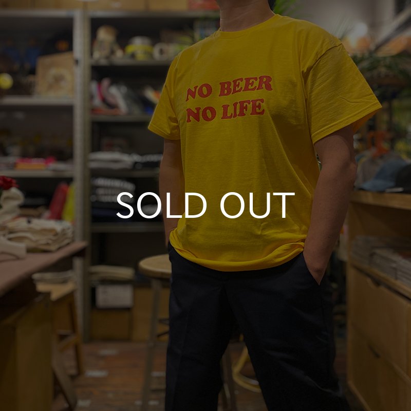 画像3: 【SALE】NO BEER NO LIFE Tシャツ (DAISY/RED) (3)