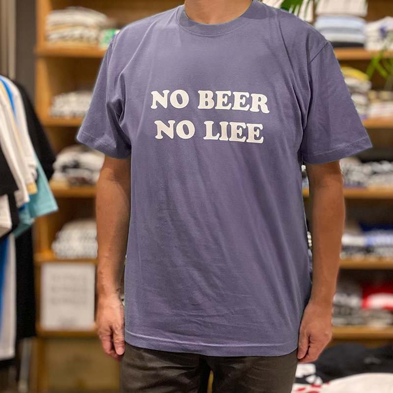 画像3: NO BEER NO LIFE Tシャツ (HAZY PURPLE) (3)