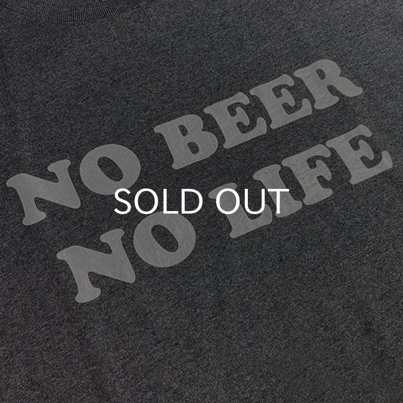画像2: NO BEER NO LIFE Tシャツ (DARK HEATHER) (2)