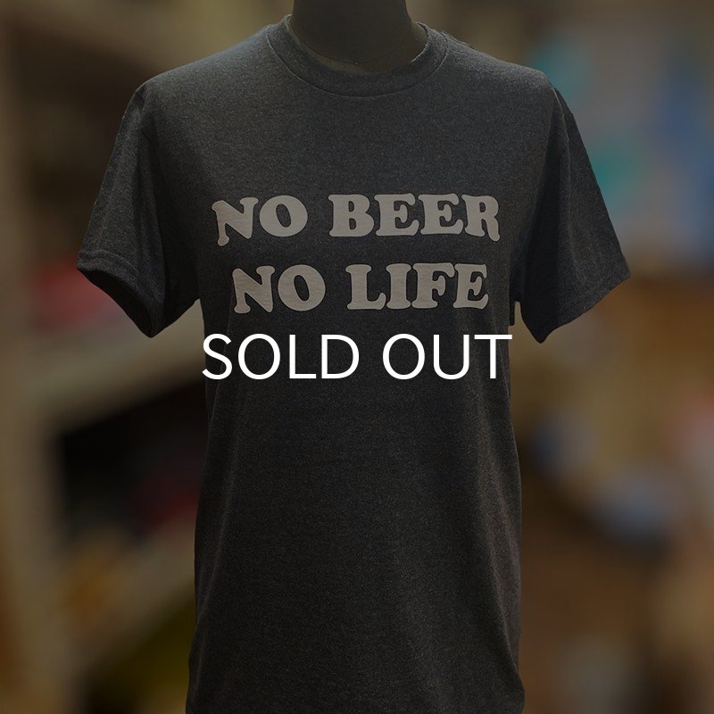 画像3: NO BEER NO LIFE Tシャツ (DARK HEATHER) (3)
