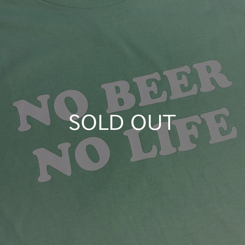 画像2: NO BEER NO LIFE Tシャツ (ICE GREEN) (2)